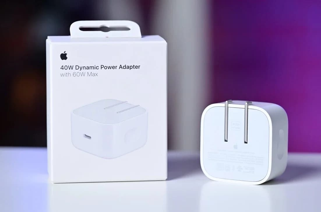 Apple 40W Dynamic Power Adapter with 60W Max Original · BG-53A6A893296C3D8E · фото 1