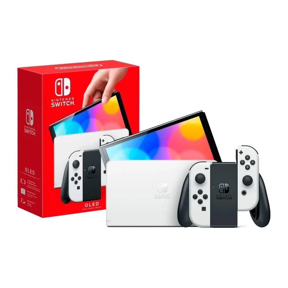 Nintendo Switch OLED White · White · фото 1
